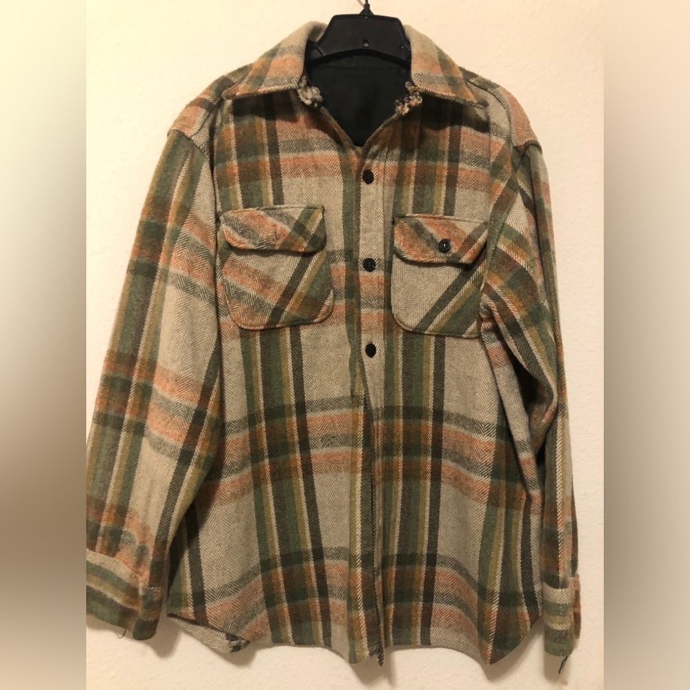 Flannel no size or brand tag